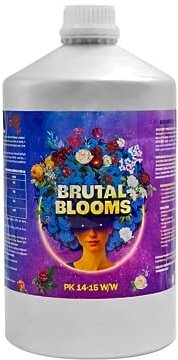 GROWMANIA Fertilizante Brutal Blooms 5,5 L | Aditivo Floración Cogollos Grandes y Densos | Abono Plantas y Cultivos Aumento de Resina | Engorde de Cogollos