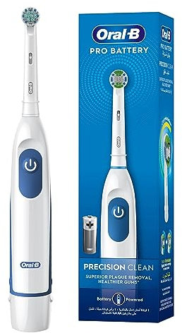 Oral-B Pro Battery Precision Clean ProCore Battery Powered Toothbrush, White - DB5.010.1