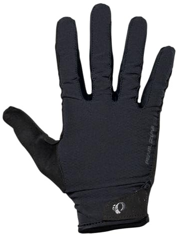 PEARL IZUMI Men's Summit Gel Gloves, Lightweight Material, Ax Suede Laredo Palm for Bike Grip, Silicone Grippers on Fingers, Touchscreen Compatibility, Black, Medium