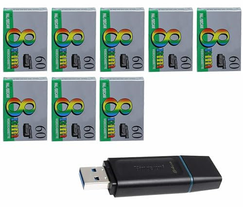 Riversamento, trasferimento videocassetta Hi8 o 8mm su Pendrive o Dvd. (8 VIDEOCASSETTE SU PENDRIVE)