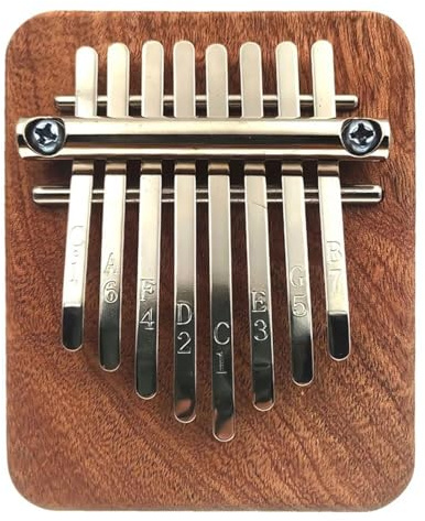 Anfänger-Kalimba Mini-Kalimba Mit 8 Tasten Hölzernes Fingerklavier Tragbares Musikinstrument Musikzubehör