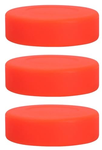 GSCLZ Palline da Strada for Dischi Allenamento for Hockey 3 Pezzi for (Arancione) in Linea per Allenamento Pratico E Classico