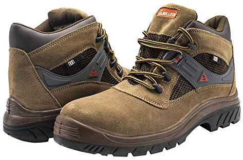 Bellota 72221-41 S1P - BOTA AIR AFELPADA, Color: Beige, Talla: 41