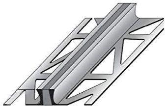 Dehnungsfugenprofil / Dehnungsprofile / Fliesenprofil für Fliesenübergänge, Aluminium, Höhe: 12,5 mm
