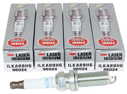 NGK 96024x4 Zündkerze Iridium Spanner Size: 14 mm Gewindelänge: 26,5 Kompatibel mit SUBARU FORESTER SJ Levorg I VM WRX Stufenheck GJ