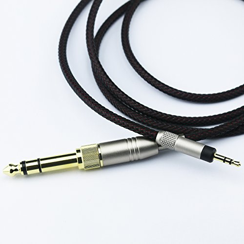 KetDirect HiFi Replacement Cable for Bose QuietComfort 25/35/QC25/QC35 Audio Headphones, Braided Cords, Tangle-Free, 1.2m 2m/6FT