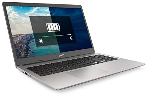 Acer Chromebook 315 CB315-3H - (Intel Celeron N4020, 4GB RAM, 64GB eMMC, 15.6 inch Full HD Display, Chrome OS, Silver) (Renewed)