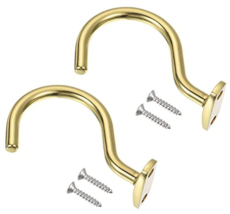 PATIKIL 2 Paquet Pont Bâton et Bille Grille crochues Doré