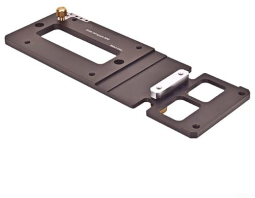 1Pc Aluminum Circular Track Saw Square Guide Rail Clamp, Square Right Angle Tools Circular Saw Guide Rail Accessories for