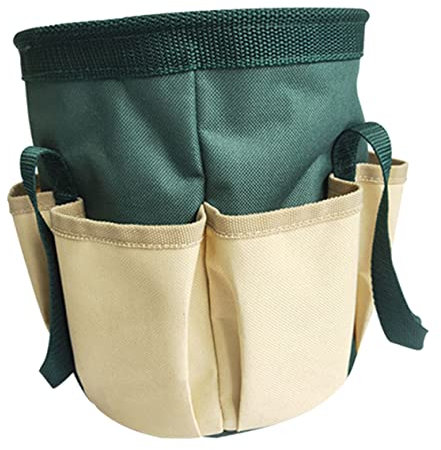 UKCOCO Oxford Cloth Kit Multi-pocket Storage Basket for Hand Tools Garden Bin Bags Heavy Duty Garden Bags