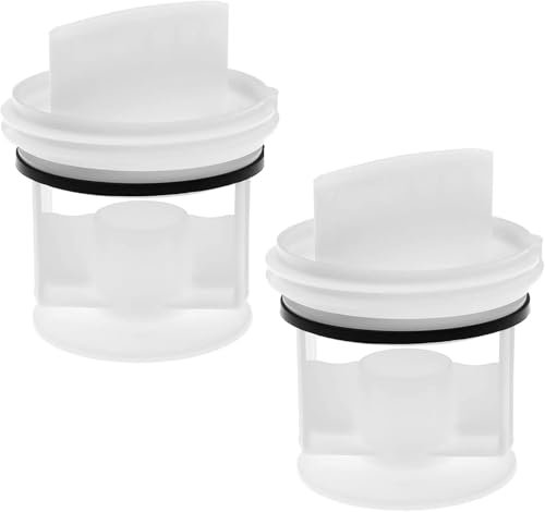 1 Stücke Flusensieb für Bosch Siemens Waschmaschine & Waschtrockner – Kompatibel mit Constructa, Neff, Askoll Pumpenmodellen 00647920/00605010/00602008 (iQ100-iQ800, Avantixx, Logixx, Maxx, Serie 2/4)