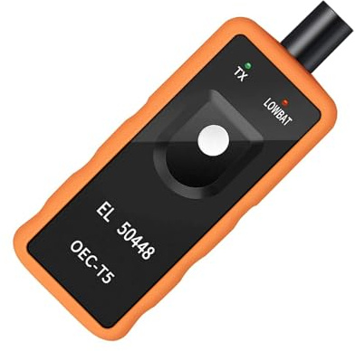 kesurpae TPMS Neulerntool für die Aktivierung des Reifensensors einfach und effizient EL 50448 OEC T5 Orange TPMS Reset Tool Einfach zu bedienen