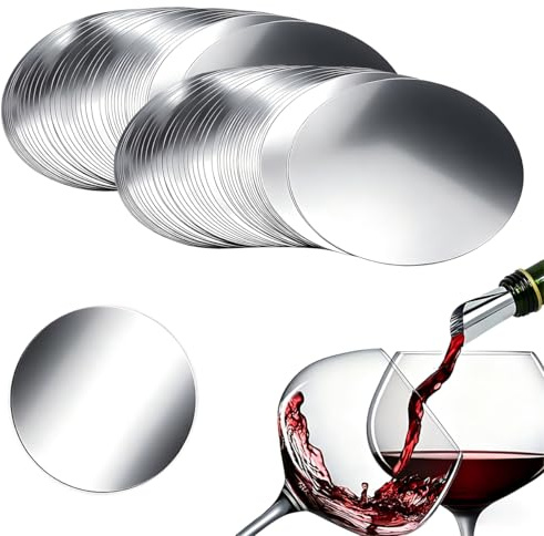 WWYSSZ 100 Piezas Vertedores para Vino, Láminas Antigoteo para Disco