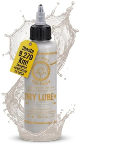 XMTBSTYLE X Cykelkedjeolja torr 125 ml – premium torrsmörjmedel för MTB, vägcykel och e-cykel – Anti-damm och smutsavvisande cykelolja, över 100 km räckvidd per användning