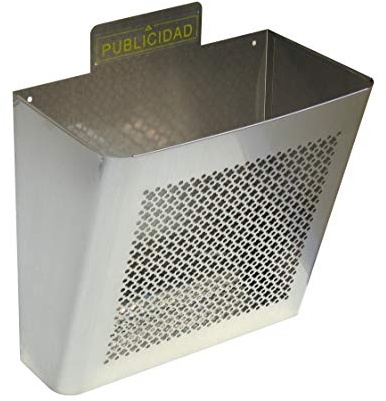 ARREGUI E2337 Curvo Cesta de Publicidad de Acero Inoxidable, 11.5 L, INOX