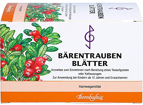 Bombastus Bärentraubenblätter Arzneitee, 20 St. Filterbeutel