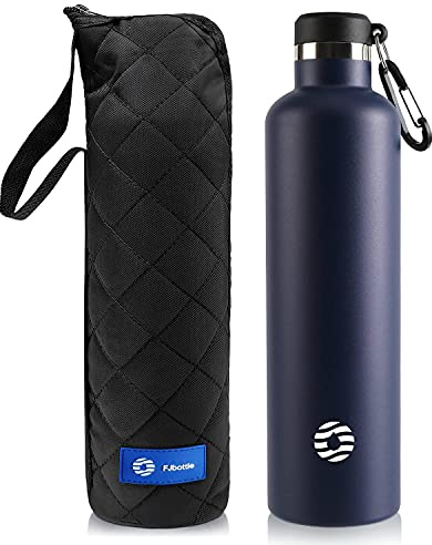 FEIJIAN Stainless Steel Water Bottle 750ml/1000ml Sports Flask Vacuum Insulated Water Bottle Leak Proof BPA Free Metal Water Bottle for School, Cycling, Sports and Gym