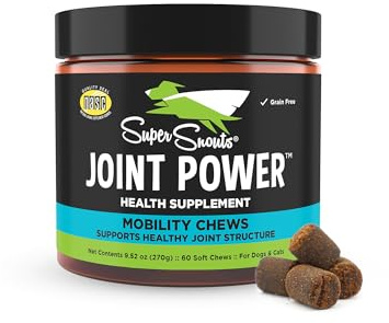 Super Snouts Joint Power Soft Chew Supplement for Dogs, 60 ct