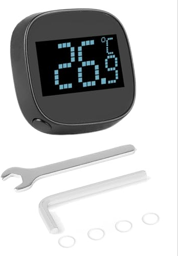 AlloverPower LCD Digital Coffee Maker Temperature Sensor Thermometer for E61 Group Head Espresso Coffee Machines Monitor