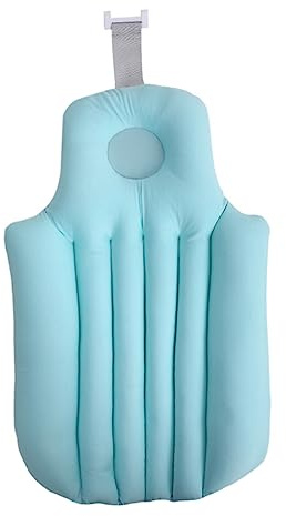 VICASKY Badeeinsatz Babybadekissen aus Netzgewebe Rutschfest und Atmungsaktiv mit Schnallendesign Leicht für Badewanne Zufällige Farbe