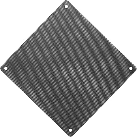 Veemoon 10pcs Computer Mesh for Computer Case Fan Ultra-thin Dust Filter Cover for Home Chassis Reduces Noise Overheating Lightweight