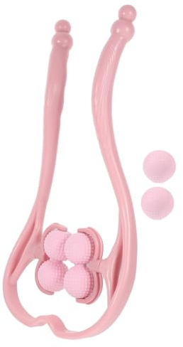 DONFAMDS Strumento Manuale Per Collo Confortevole Per Collo Dispositivo Per Massaggi Manuale Portatile Da Viaggio