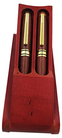 Angoily 3stücke Holz-stiftetui mit Aufbewahrungsbox Set aus Holz für Schreibwaren Praktisch für Geschäft und Zuhause