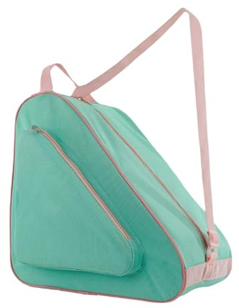 xyensy Borsa per pattini da ghiaccio – Con spallacci regolabili e grande spazio di archiviazione, tasche per pattini a rotelle per ragazze | Per viaggi, attrezzature da sci, bambini, donne, uomini e