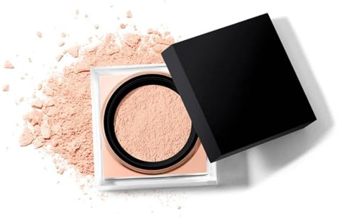 Professional Natural Matte Look Setting Powder, Powder Sugar Cookie- Silky & Lightweight Matte Fixing Face Powder, Absorb Oil, Remove Shine, Set Makeup And Hide Imperfections & Fine Lines (Light)