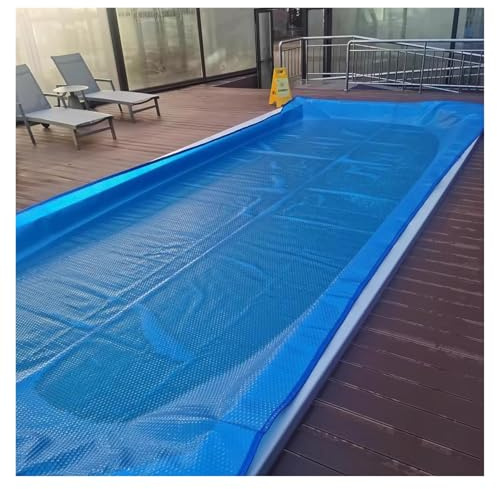 Copertura solare per piscina, per isolamento termico, rettangolare, per trattenere il calore, per piscine fuori terra e interrate