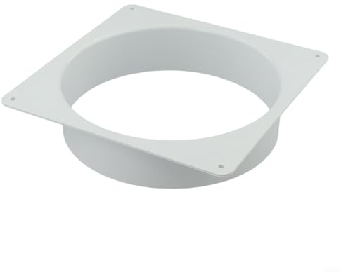 Interfaccia flangiata per tubo di scarico del condizionatore d'aria, in ABS, per 4, 6, 8 unità CA mobili, compatibile con vari collegamenti per tubi (200 mm)
