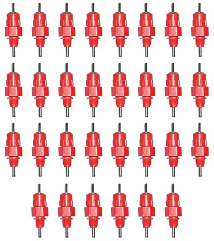Trinknippel Für Hühnerstall Automatische Edelstahl Tränke Für Winterbetrieb | 30X Automatische Edelstahl-Futterstelle Für Hühnerstall Entenhaus Kaninchenkäfig Innen- Und Außenbereich Winter Geflügel