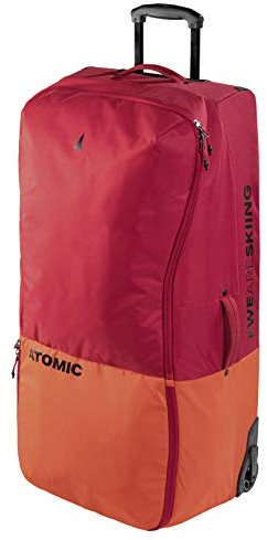 Atomic Damen/Herren Reisekoffer, 40 Liter, 54 x 37 x 21 cm, Polyester, Cabin Trolley, rot/hellrot, AL5037710