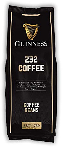 Guinness Coffee '232' Brew - Roasted Coffee Beans (1kg) by Tiki Tonga Coffee Roasters. Roasted in The United Kingdom
