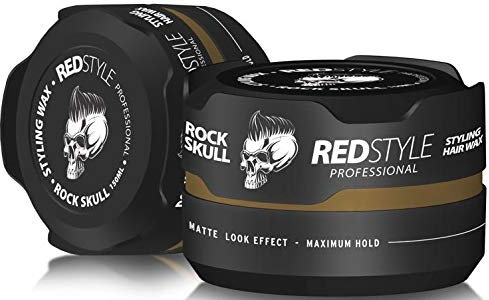 Redstyle Professional Haarwax Styling (2 x 150ml, Gold Gold Skull)