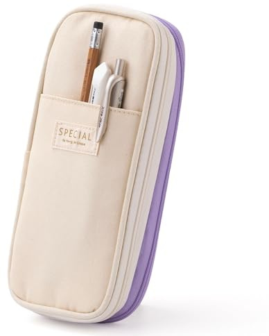 EASTHILL Pencil Case Big Pen Case Office College Large Storage Bag Pouch Holder Box Organizer for Student