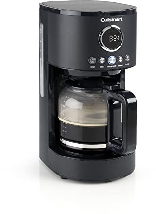 Cuisinart Filter Coffee Machine 1.8L Carafe/12 cups, Fast brew, 24hr programmable timer, 40min keep warm Showerhead extraction, Dishwasher safe Matching kettle and toaster Slate Grey