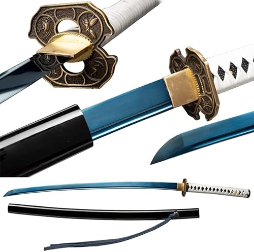 LSWYBJ Full Tang Katana Sword Sharp Real Samurai Swords Handmade Anime Sword 41inch