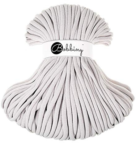 Bobbiny Jumbo 9 mm Rope-Garn 100 m Kordel (Moonlight)
