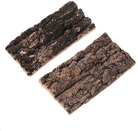 Corteccia di sughero piatta, terrari, acqua per serbatoi, decorazioni per orchidee, piante aeree, rettili, accessori per legni da barba, accessori per rettili
