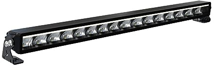 A2ZWORLD Barra Led Fuoristrada, 12V 24V IP67 6000K, Luci DRL Bianco e Frecce Arancione Incorporato, Luce Supplementare Per SUV camion carrelli elevatori treni barche (Lunga 32'' 192W 19200LM)