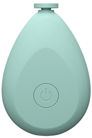 Elektrischer Baby-Nagelknipser mit 4 Schleifköpfen, sicherer Baby-Nagelknipser, elektrisch, batteriebetrieben (grün)