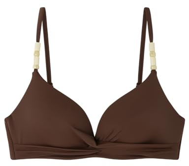 Women'Secret Top Solare Bikini Topp för kvinnor, rödbrun, 100B