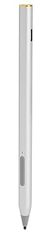 MPP2.0 Stylus Pen Magnetischer Universal-Stylusstift mit 2 Spitzen, Wiederaufladbar über USB-C, 4096 Druckstufen, für/für ASUS Transformer/für HP Envy Usw (Silver)