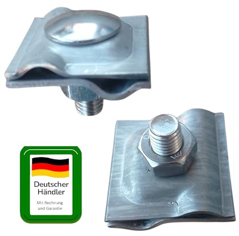 PAG Turbo GmbH® - Multiklemme/Uniklemme MV Klemme für Blitzschutz Niro 2VA Aufnahme 8-10mm - Art. Nr. BS25