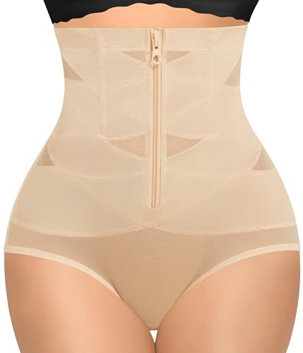 KUMAYES Guaina Body Contenitivo Modellante Mutande Donna Pancia Piatta Vita Alta Intimo Slip Dimagrante Invisibile Contenitive Senza Cuciture