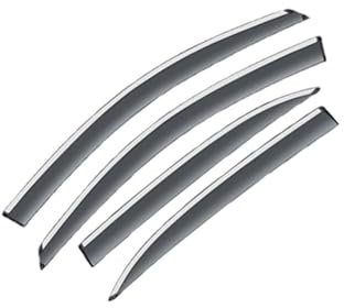 DATOUJLS Auto-Windabweiser für Fenster Für F&ord Für Fiesta Mk6 IV Hatch 2009-2017 Seitenfensterblende Seitenverkleidung Windschutzscheiben Regenabweiser