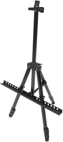 Cavalletto Pieghevole per Pittura, espositore per Poster, treppiede, Lavagna Bianca per Pavimento, per Uso Domestico