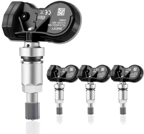 GEAREVER Reifendrucksensor Multiprotokoll TPMS Sensor RDKS Passend für BMW 1 2 3 4 5 6 7 8 Series M1 bis M6 X1 bis X7 Z4 für fast alle Modelle 36236781847 36236779490 36106790054 36106856209