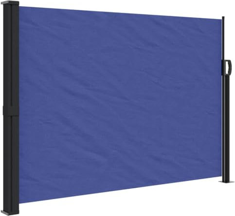 JHQHSM Tenda da Sole Laterale Retrattile, Tenda a Scorrimento per terrazza Tenda laterale Tenda Paravento Laterale Copertura Privacy Balcone Adatto per Terrazza Balconi Giardini Blu 200x600 cm